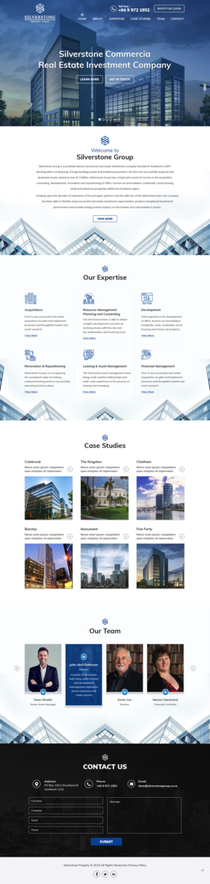Web Design by pb for Blackstone Group | Design: #23053659