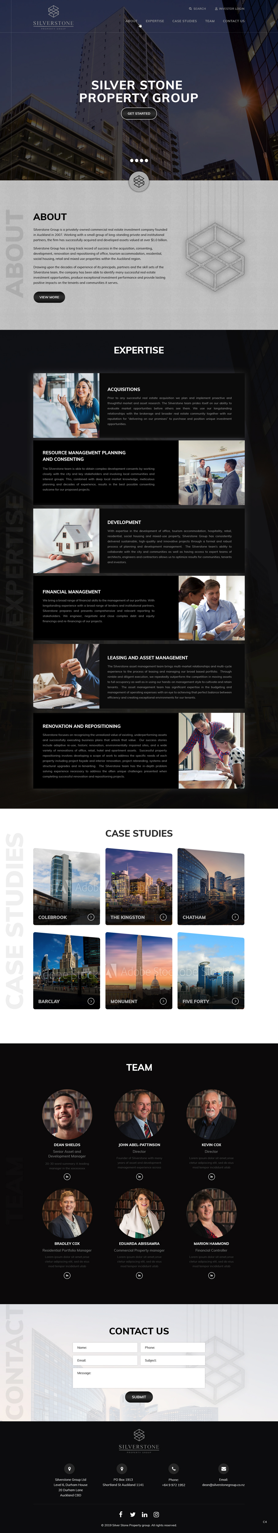 Web Design by pb for Blackstone Group | Design #23053660