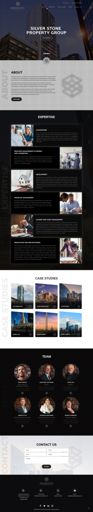 Diseño Web por pb para Blackstone Group | Diseño: #23053660