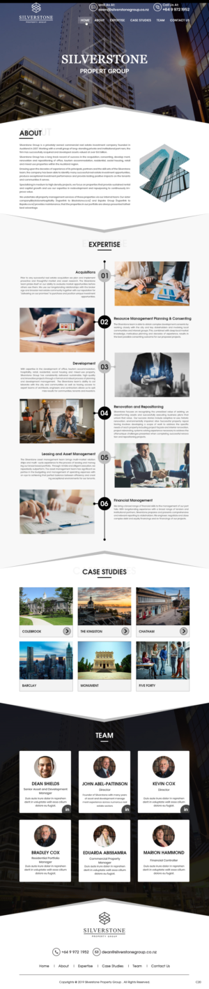 Web Design by pb for Blackstone Group | Design: #23053661