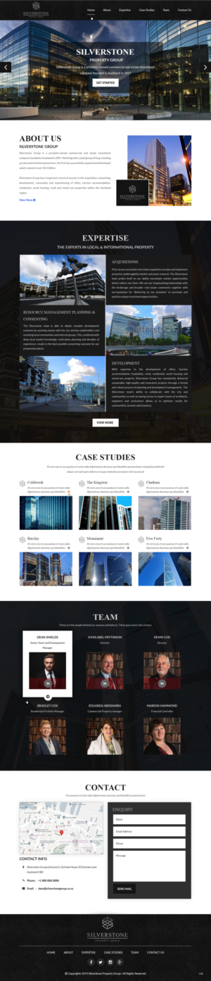 Diseño Web por pb para Blackstone Group | Diseño: #23053671