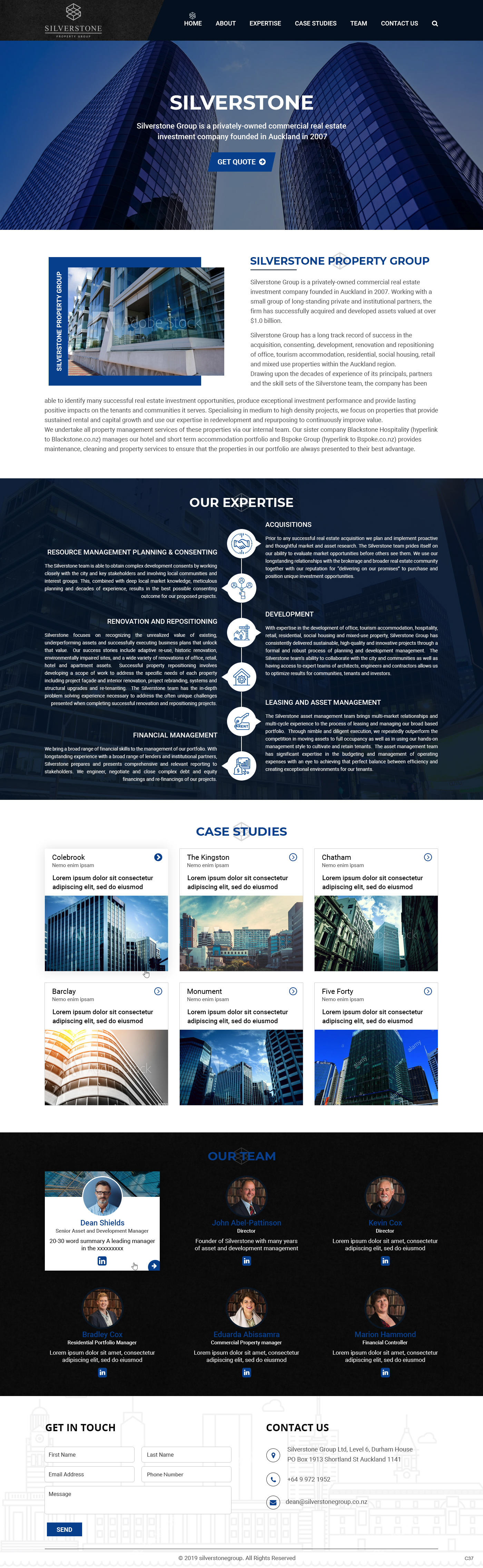 Diseño Web por pb para Blackstone Group | Diseño #23053675