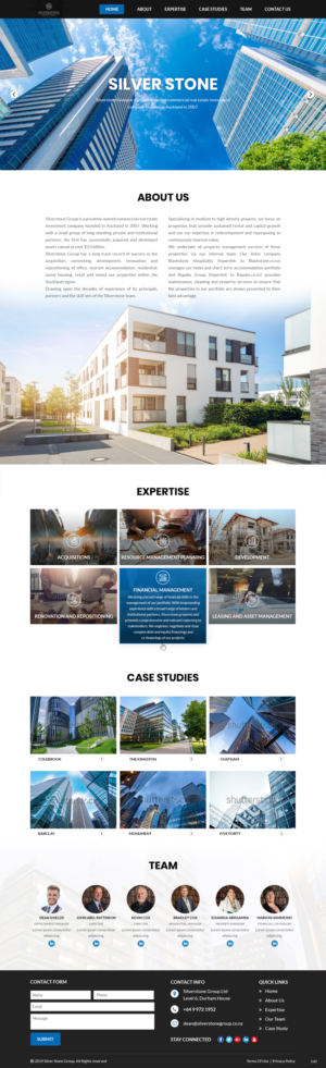 Diseño Web por pb para Blackstone Group | Diseño: #23053678