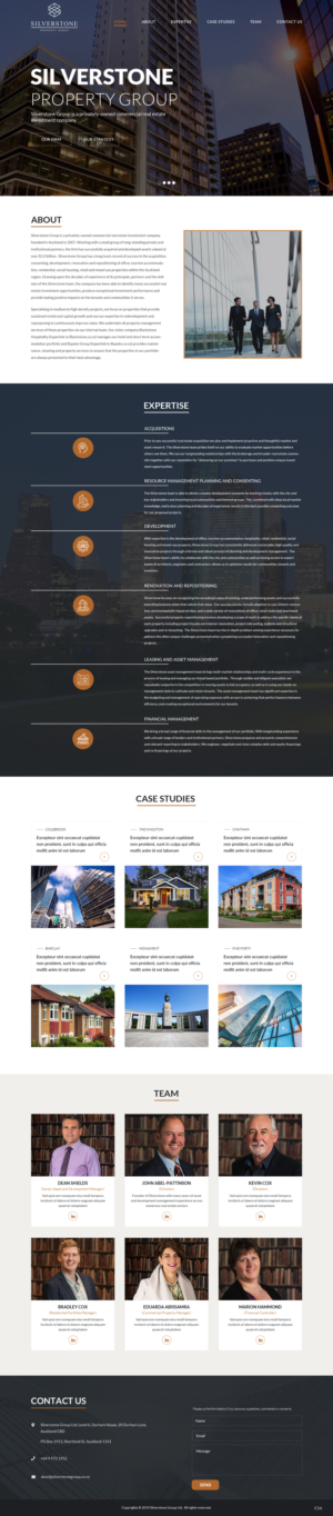 Diseño Web por pb para Blackstone Group | Diseño: #23060355