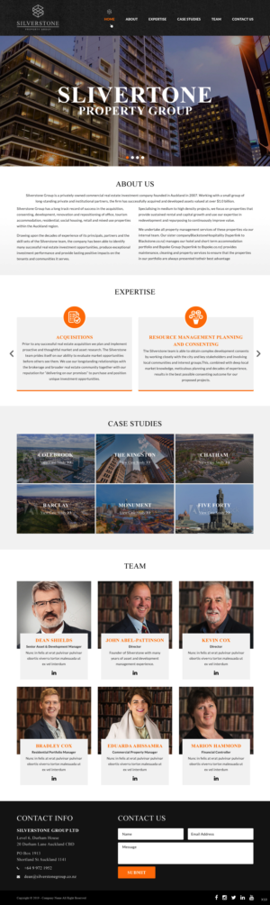Diseño Web por pb para Blackstone Group | Diseño: #23060356