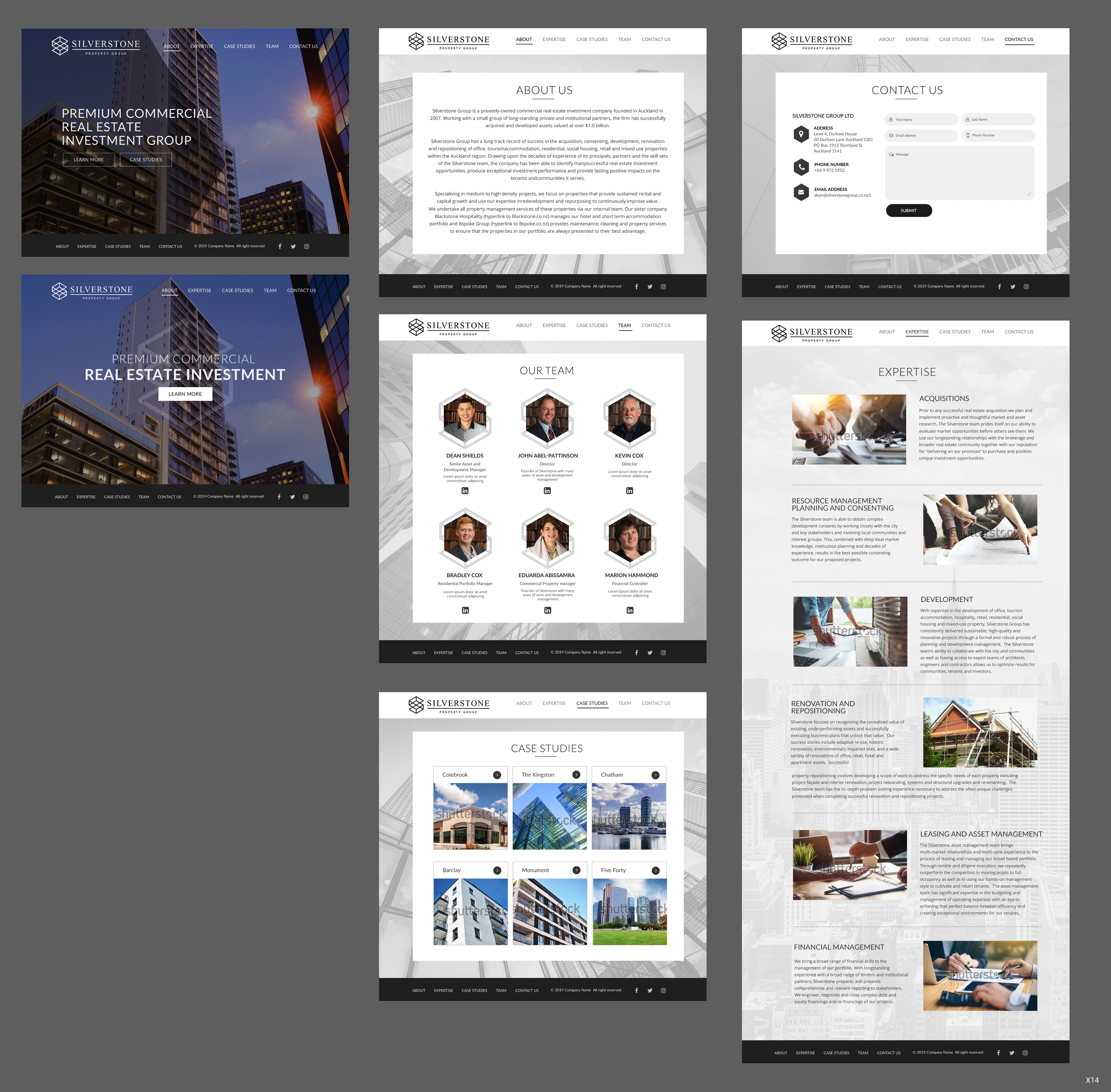Diseño Web por pb para Blackstone Group | Diseño #23060365