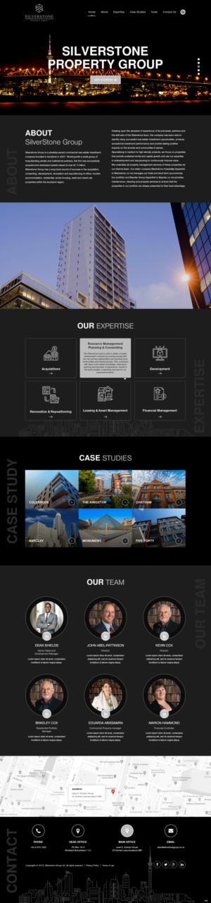 Diseño Web por pb para Blackstone Group | Diseño: #23079881