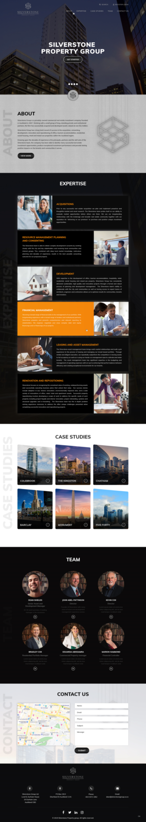 Diseño Web por pb para Blackstone Group | Diseño: #23079882
