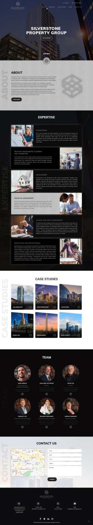 Diseño Web por pb para Blackstone Group | Diseño #23087860