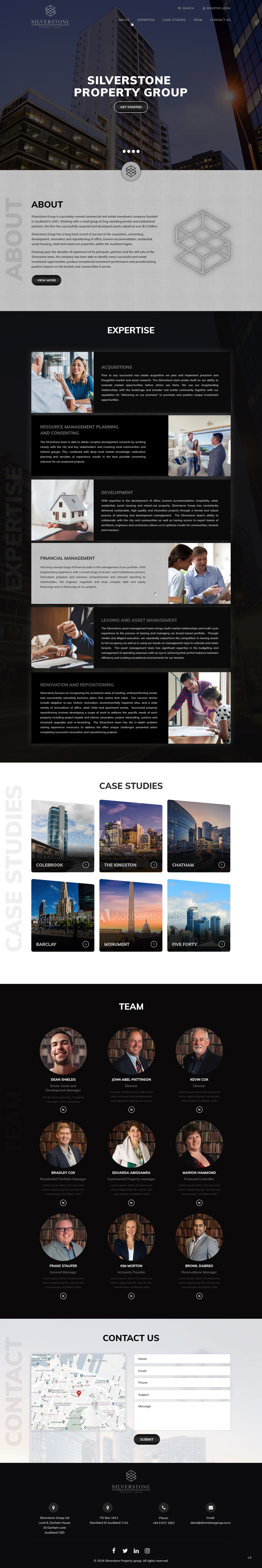 Diseño Web por pb para Blackstone Group | Diseño #23169794