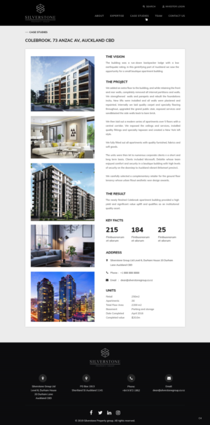 Diseño Web por pb para Blackstone Group | Diseño: #23169795