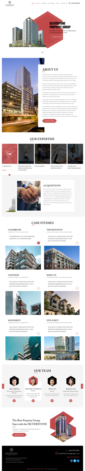 Web Design by rightway for Blackstone Group | Design: #23121368