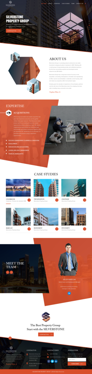 Web Design by rightway for Blackstone Group | Design: #23121369