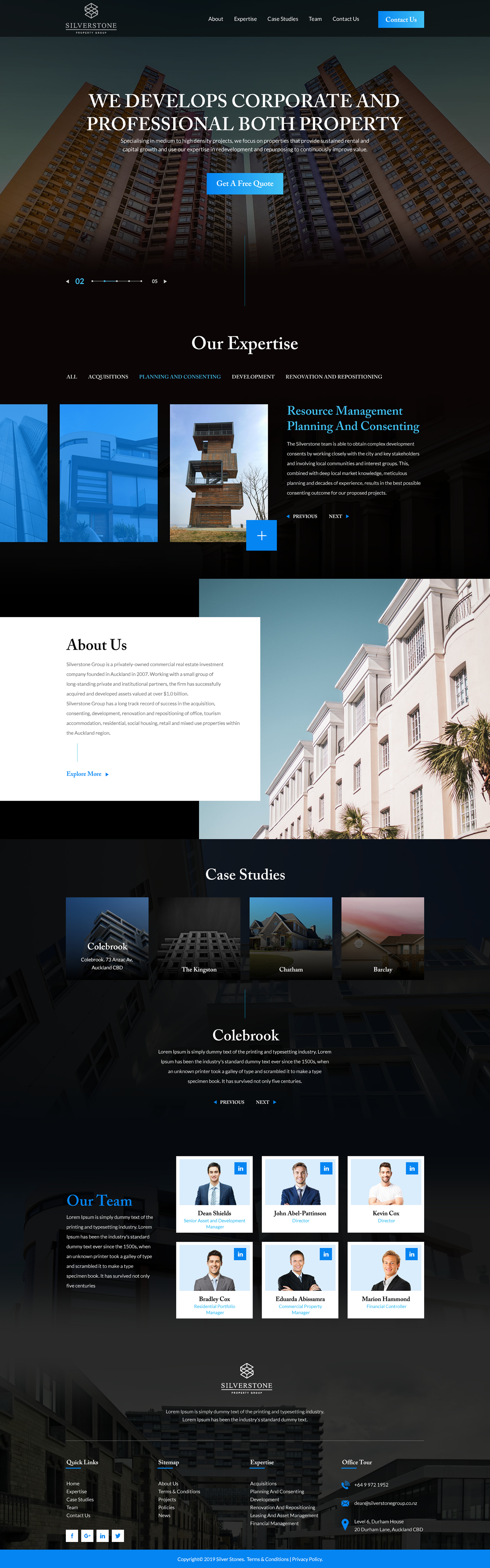 Web Design by rightway for Blackstone Group | Design #23121370