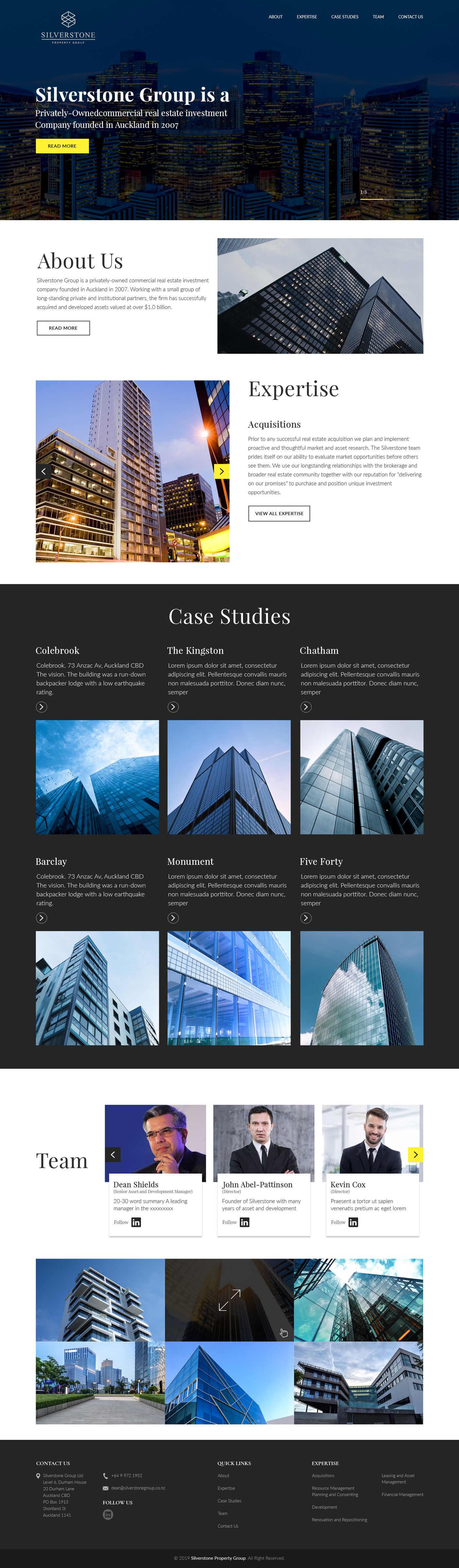 Web Design by sai.designer87 for Blackstone Group | Design #23075546