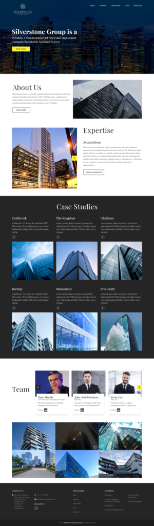 Web Design by sai.designer87 for Blackstone Group | Design: #23075546