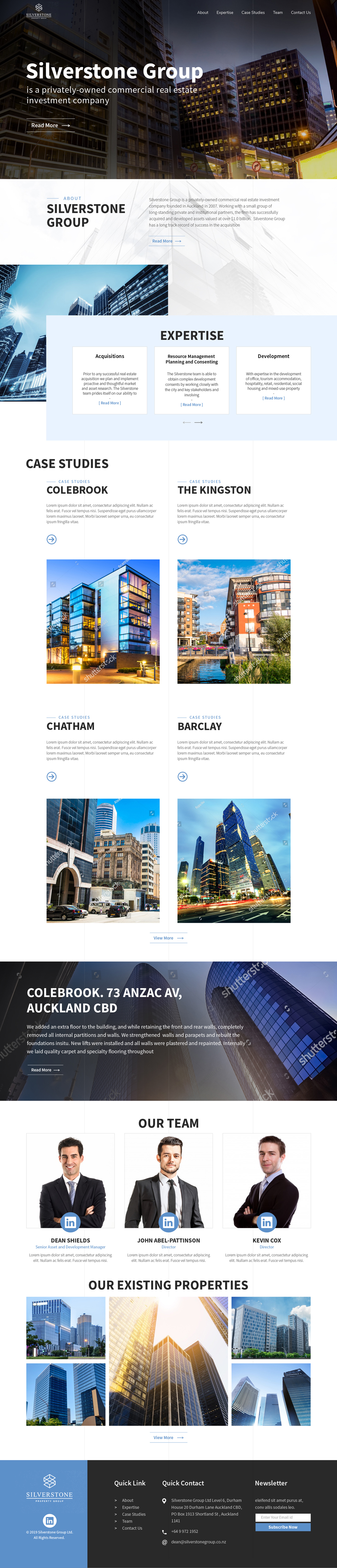 Web Design by sai.designer87 for Blackstone Group | Design #23075602