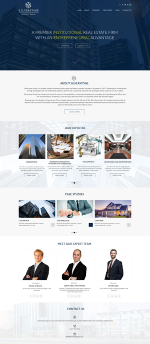 Diseño Web por vishwa1984 para Blackstone Group | Diseño #23107215