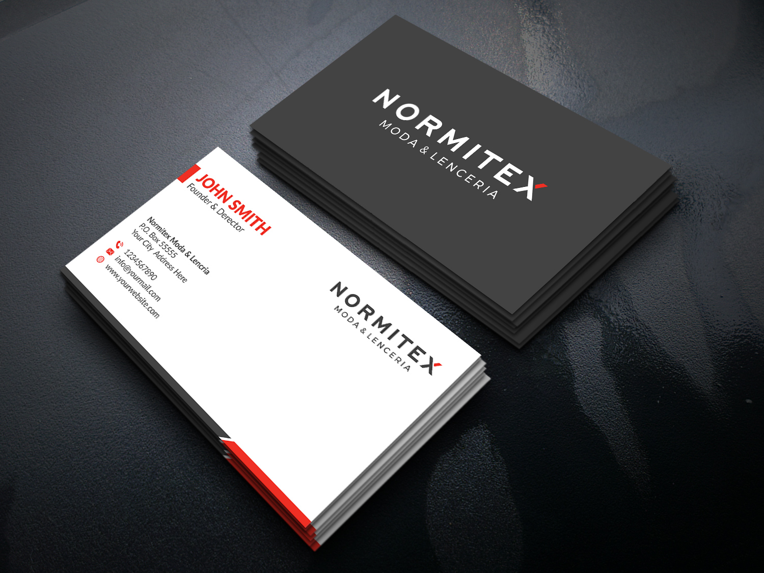Stationery Design by Musa. A for this project | Design #23050281