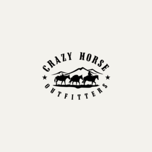 Crazy Horse Outfitters | Logo Design by Logo bud design