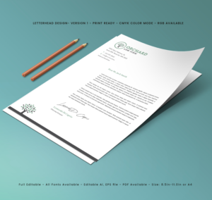Letterhead Design by Expert Designer for this project | Design: #23052464