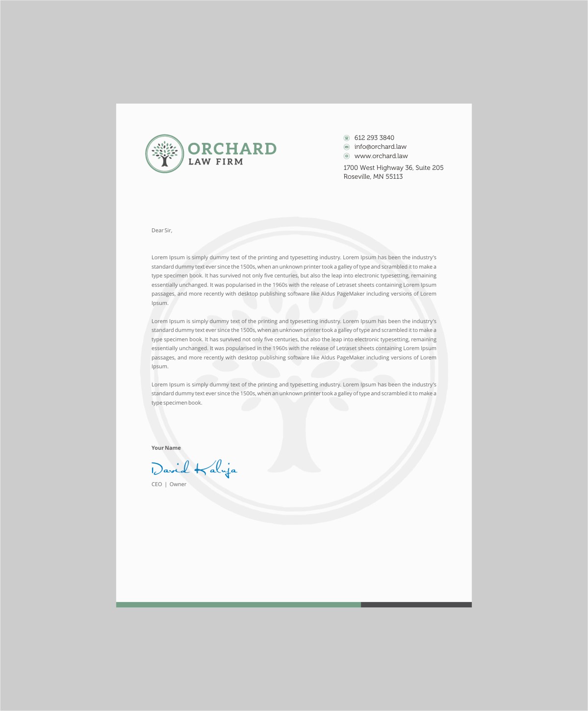 Letterhead Design by INDIAN_Ashok for this project | Design #23049703
