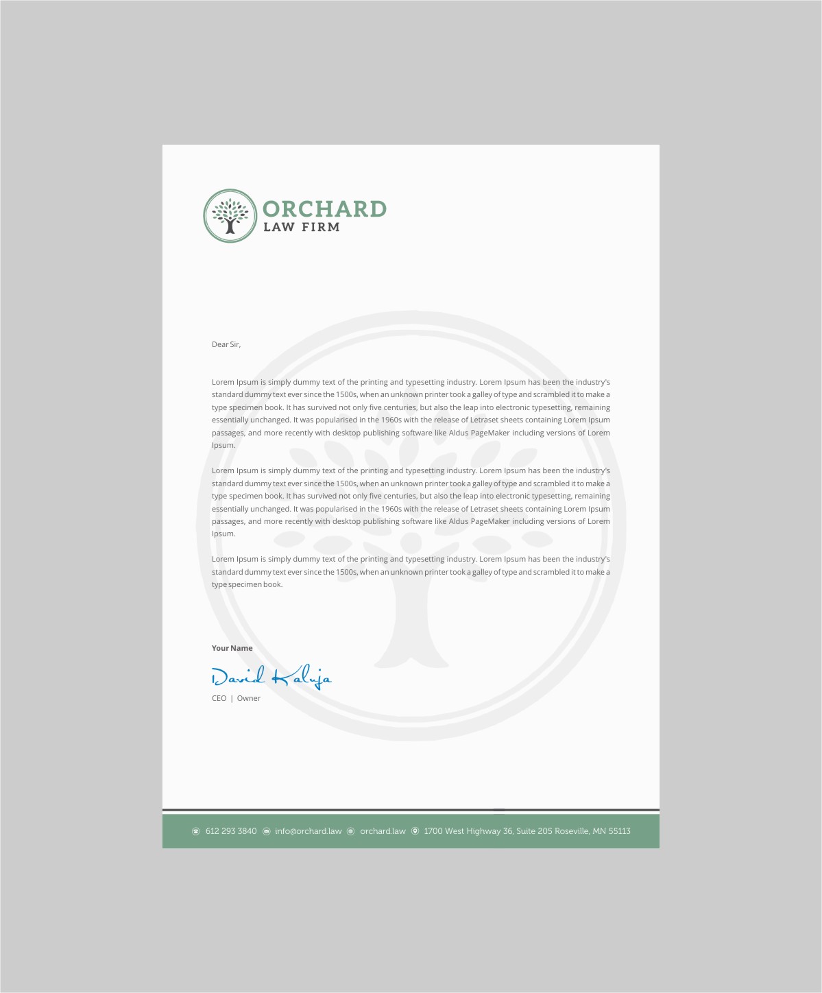 Letterhead Design by INDIAN_Ashok for this project | Design #23049708