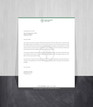 Letterhead Design by Creations Box 2015 for this project | Design: #23050726