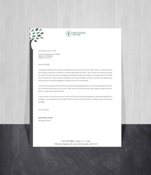 Letterhead Design by Creations Box 2015 for this project | Design: #23050727