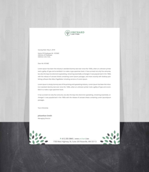 Letterhead Design by Creations Box 2015 for this project | Design: #23050735