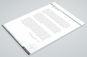 Letterhead Design by Petter Goms for this project | Design: #23052511
