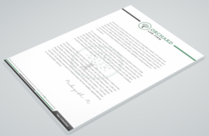 Letterhead Design by Petter Goms for this project | Design: #23052516