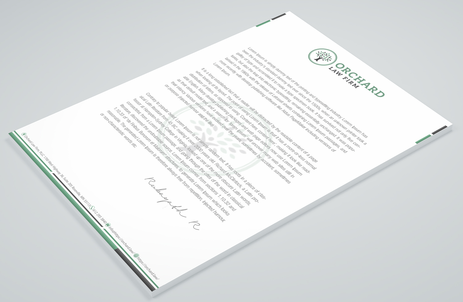 Briefkopf-Design von Petter Goms für dieses Projekt | Design #23052585