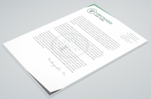 Letterhead Design by Petter Goms for this project | Design: #23055054