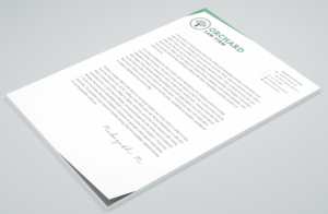 Letterhead Design by Petter Goms for this project | Design: #23055055