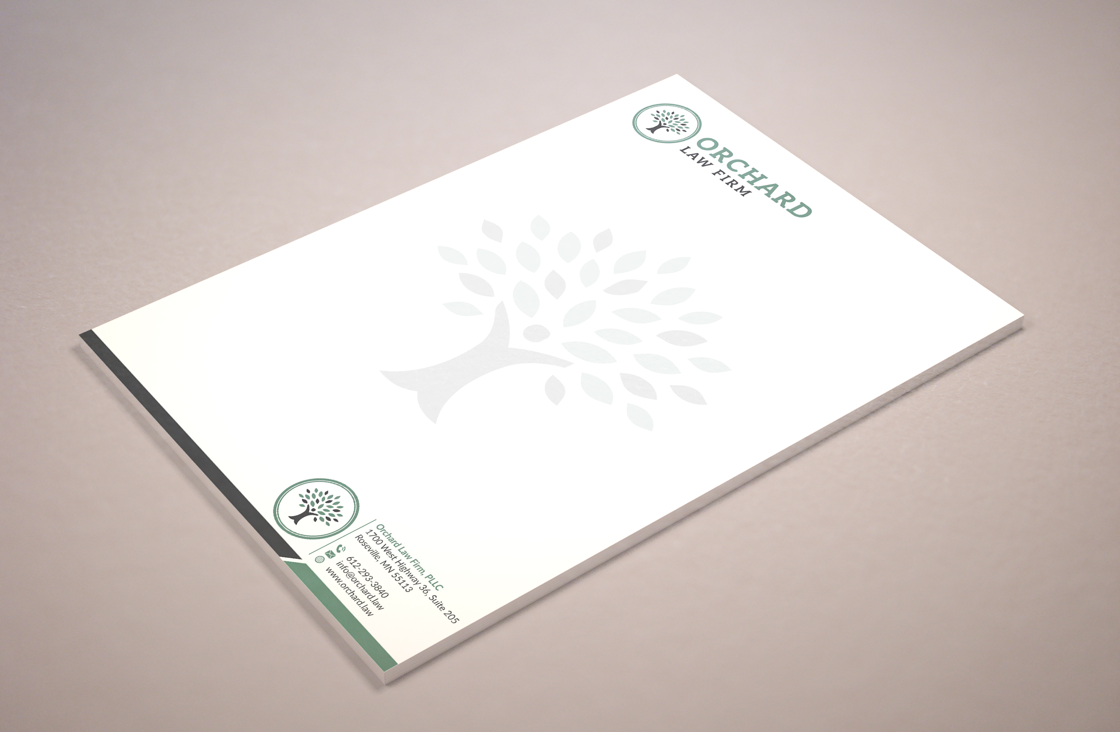 Letterhead Design by Musa. A for this project | Design #23048869