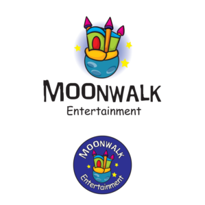 Moonwalk Entertainment  | Logo Design by Samantha Ward Design