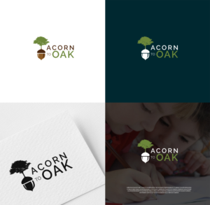Acorn to Oak | Logo-Design von Alex Petersen