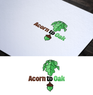 Acorn to Oak | Logo Design by H-H Arts