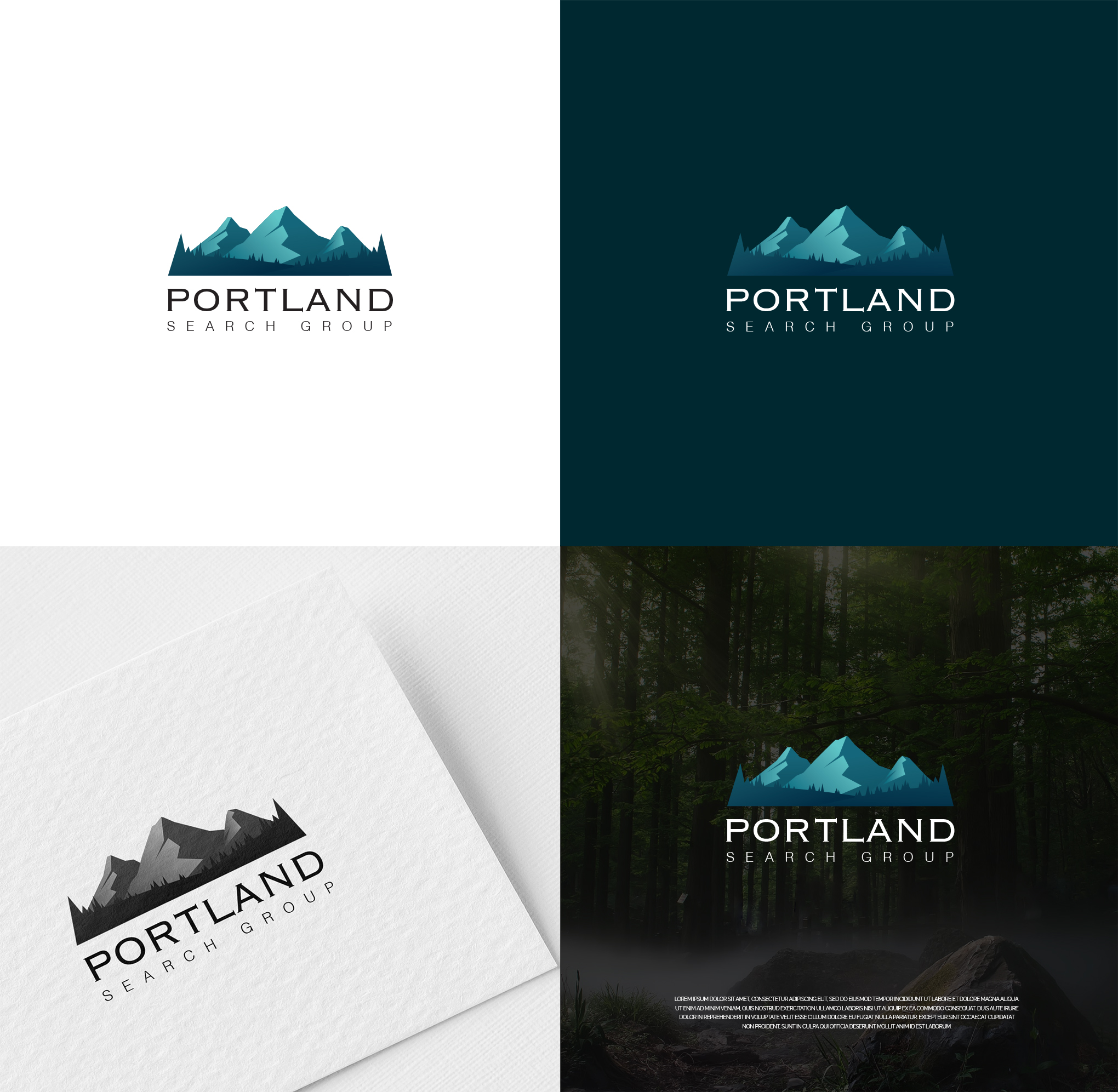 Logo Design by Alex Petersen for PNW Search | Design #23048330