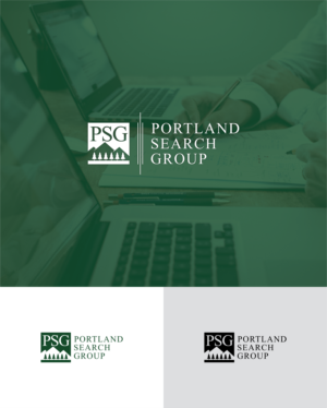 Portland Search Group | Logo Design by mike edan
