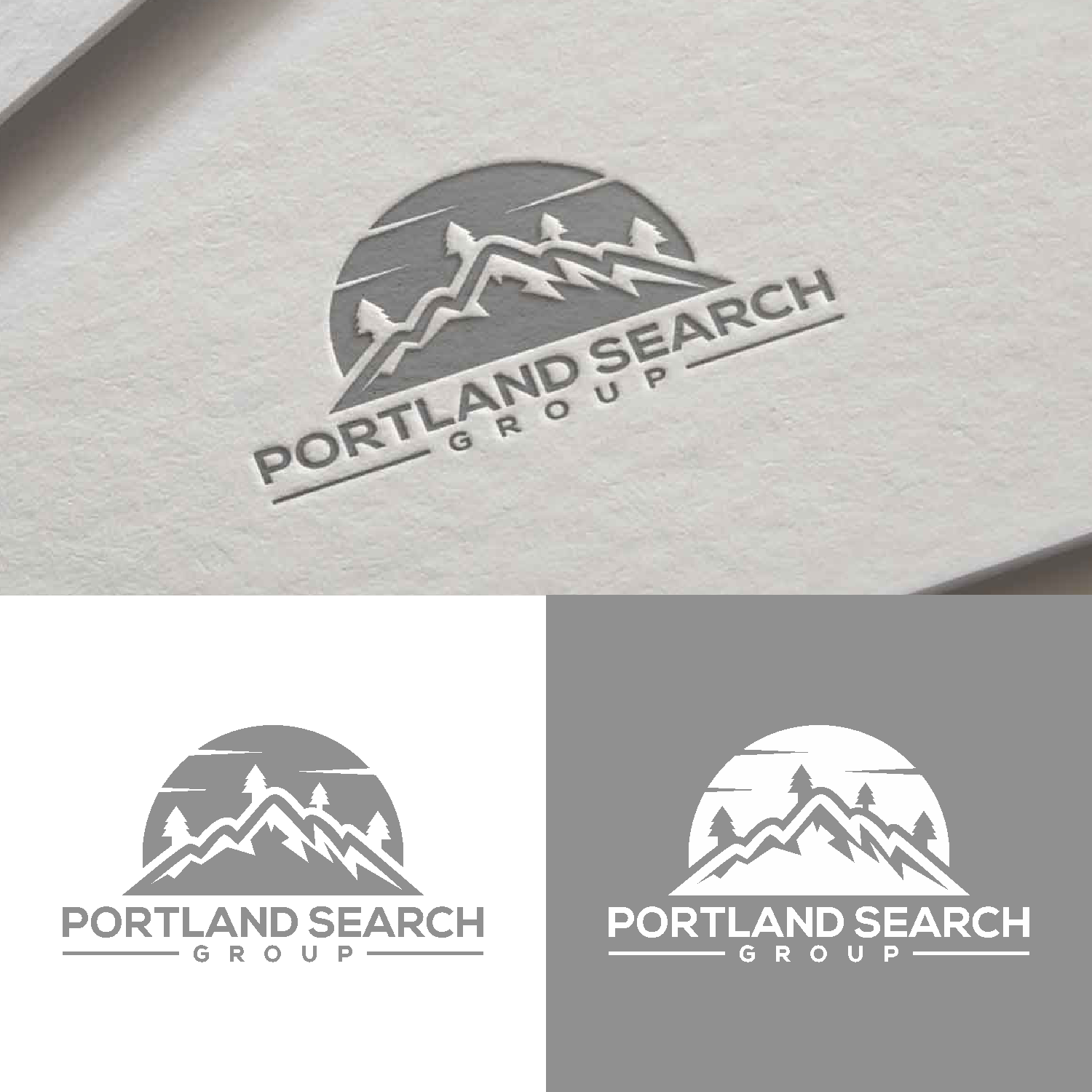 Logo Design by saher khan 2 for PNW Search | Design #23049503