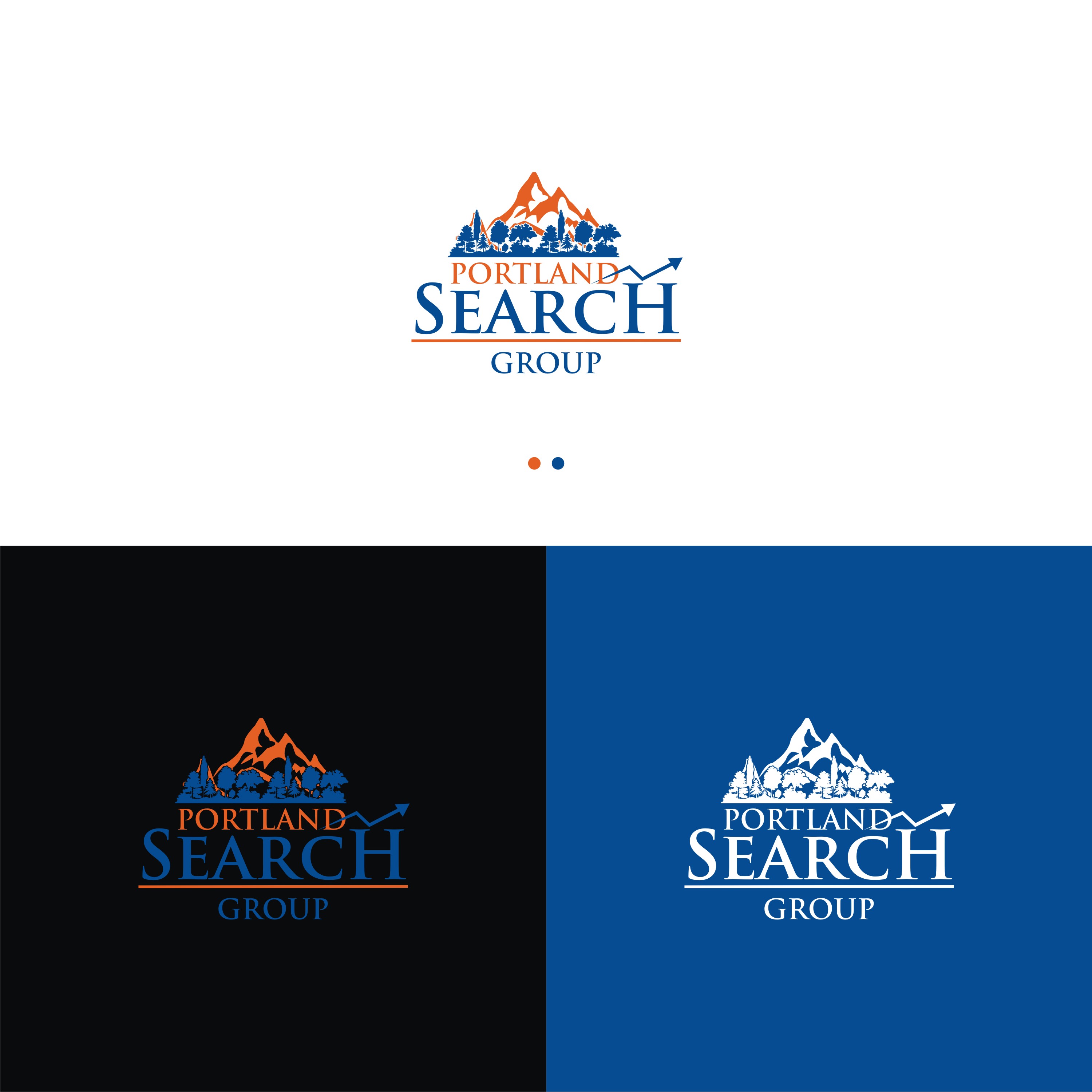 Logo Design by Z-D°Studio™ for PNW Search | Design #23056327