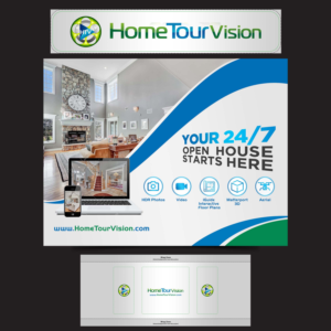 Trade Show Booth Design by Designers Hub for HomeTourVision | Design: #23063627