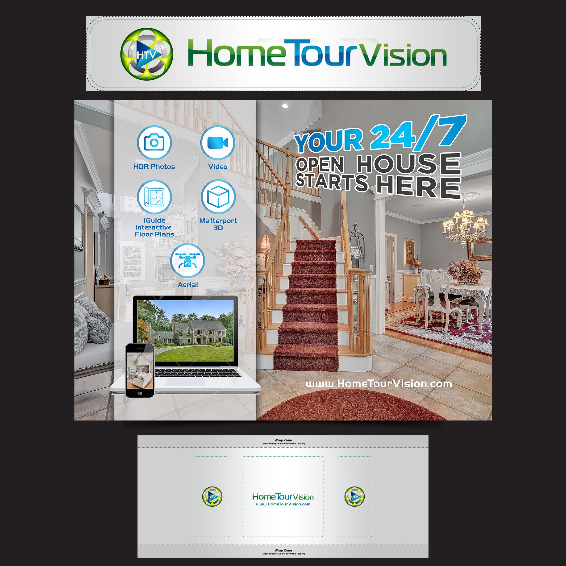 Trade Show Booth Design by Designers Hub for HomeTourVision | Design #23063633