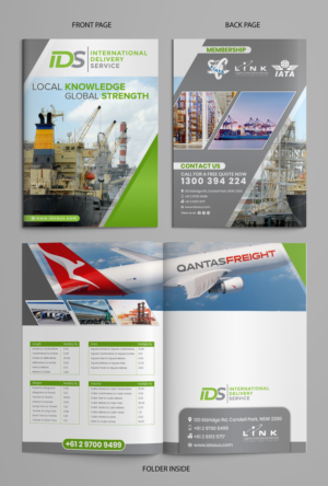 Design a fresh new  presentation folder for us! | Graphic Design by SAI DESIGNS