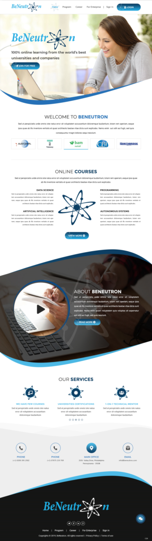 Web Design by pb for We Code | Design: #23060257