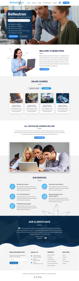 Web Design by pb for We Code | Design: #23060259