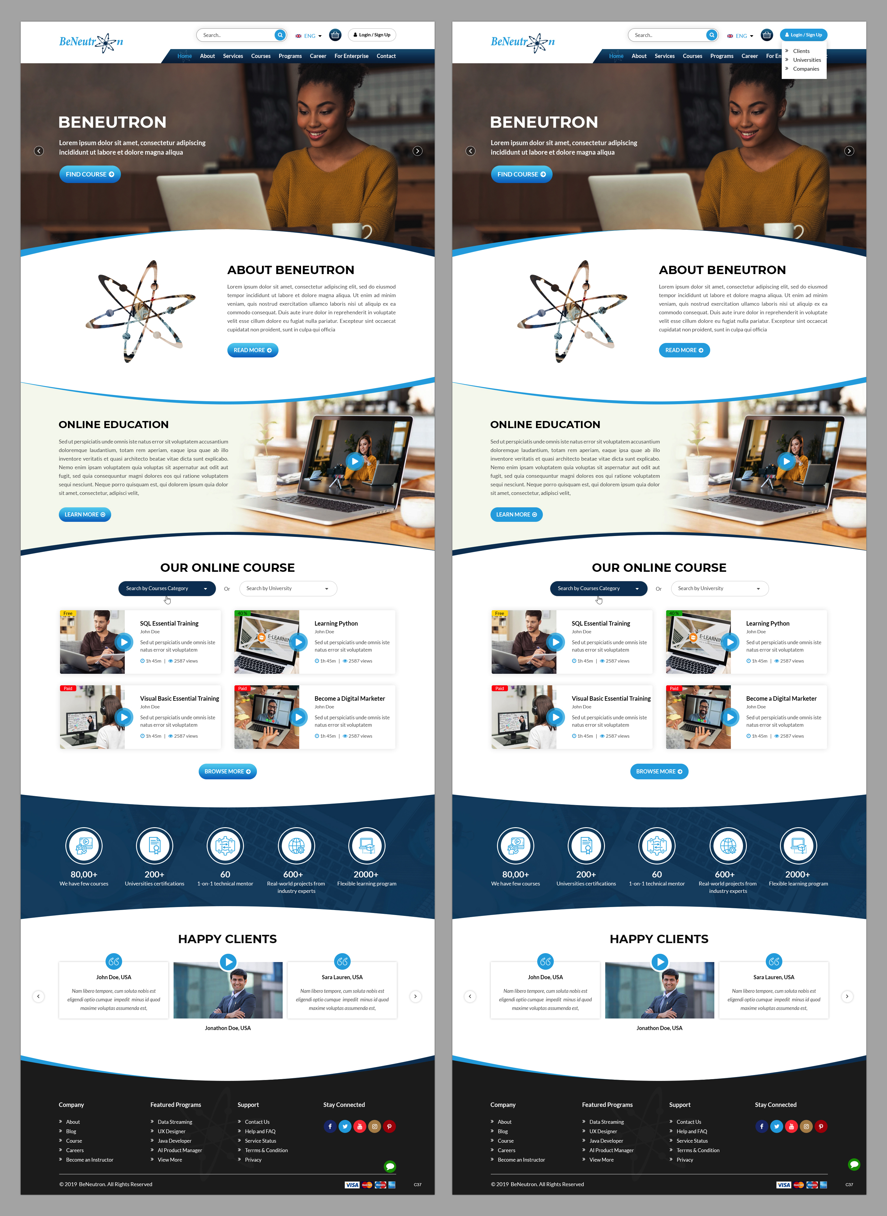 Web Design by pb for We Code | Design #23060262