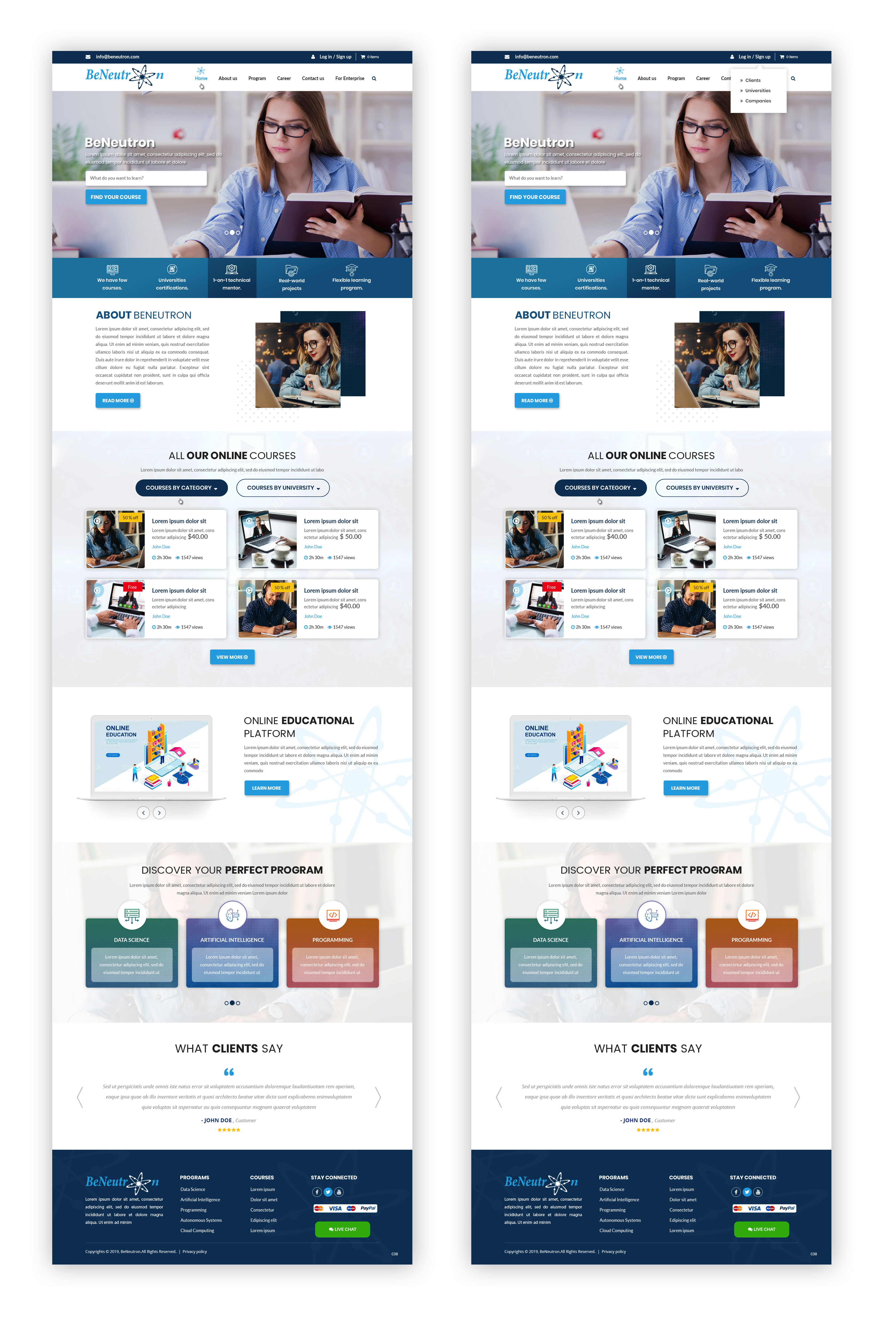 Web Design by pb for We Code | Design #23060266